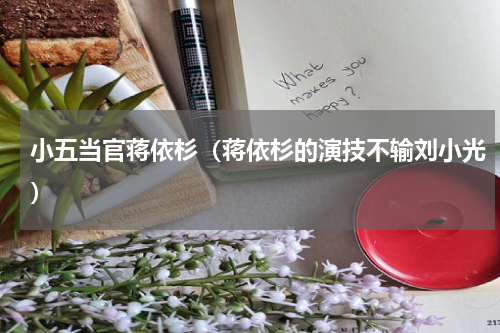 小五当官蒋依杉（蒋依杉的演技不输刘小光）