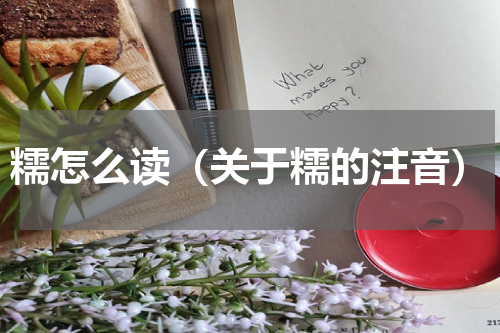 糯怎么读（关于糯的注音）