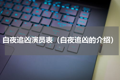白夜追凶演员表（白夜追凶的介绍）