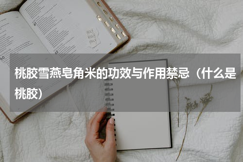 桃胶雪燕皂角米的功效与作用禁忌（什么是桃胶）