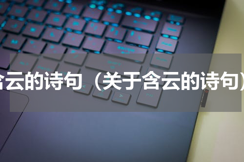 含云的诗句（关于含云的诗句）