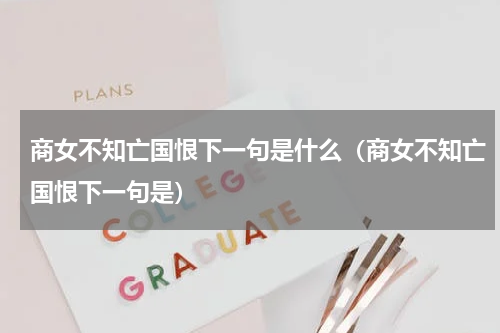 商女不知亡国恨下一句是什么（商女不知亡国恨下一句是）