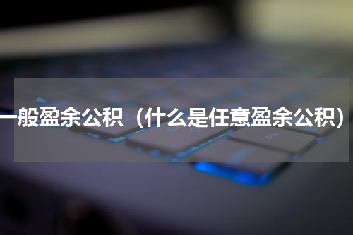 一般盈余公积（什么是任意盈余公积）