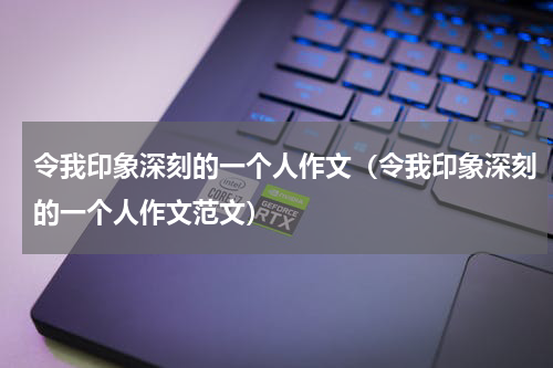 令我印象深刻的一个人作文（令我印象深刻的一个人作文范文）