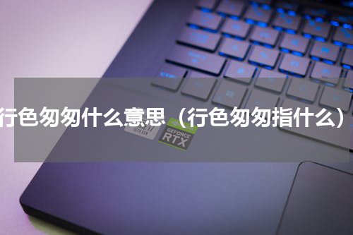 行色匆匆什么意思（行色匆匆指什么）