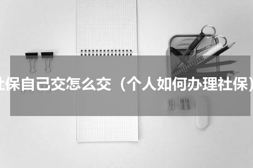 社保自己交怎么交（个人如何办理社保）