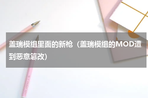 盖瑞模组里面的新枪（盖瑞模组的MOD遭到恶意篡改）