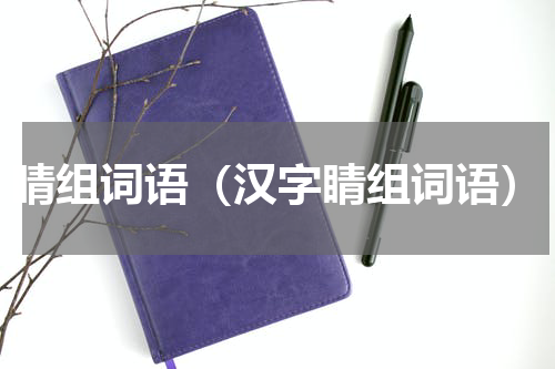睛组词语（汉字睛组词语）