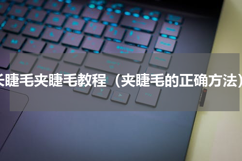 长睫毛夹睫毛教程（夹睫毛的正确方法）