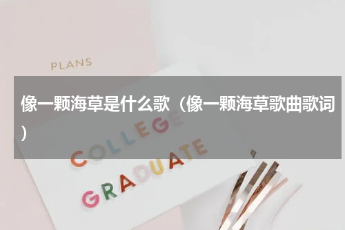像一颗海草是什么歌（像一颗海草歌曲歌词）