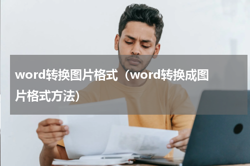 word转换图片格式（word转换成图片格式方法）
