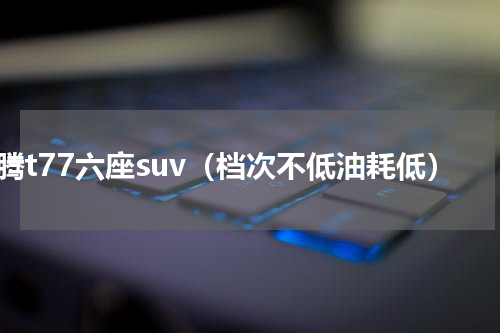 奔腾t77六座suv（档次不低油耗低）