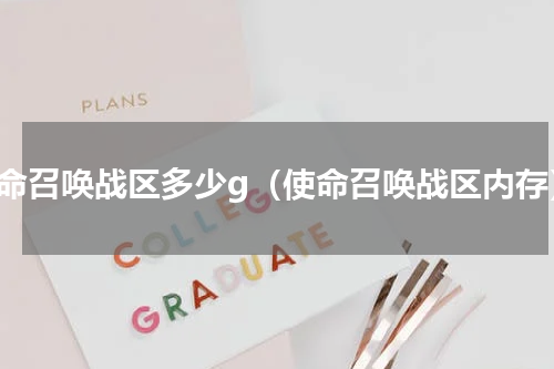 使命召唤战区多少g（使命召唤战区内存）