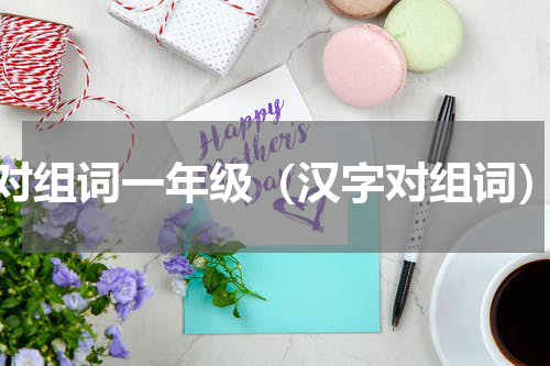 对组词一年级（汉字对组词）