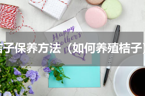 桔子保养方法（如何养殖桔子）