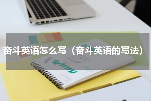 奋斗英语怎么写（奋斗英语的写法）