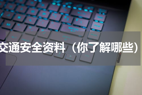交通安全资料（你了解哪些）