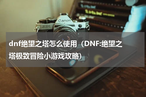 dnf绝望之塔怎么使用（DNF:绝望之塔极致冒险小游戏攻略）