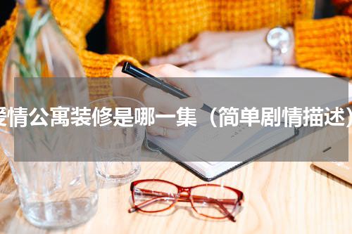 爱情公寓装修是哪一集（简单剧情描述）