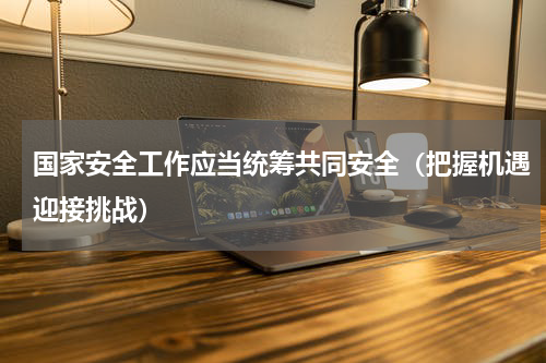 国家安全工作应当统筹共同安全（把握机遇迎接挑战）