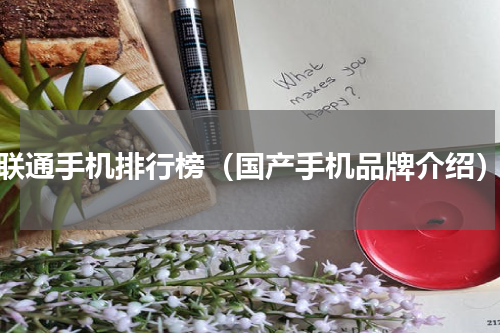 联通手机排行榜（国产手机品牌介绍）
