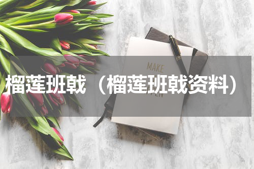 榴莲班戟（榴莲班戟资料）