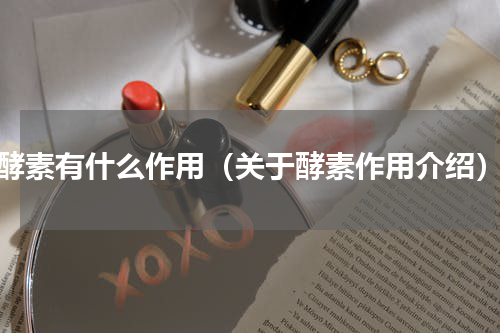 酵素有什么作用（关于酵素作用介绍）