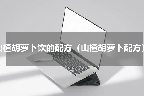 山楂胡萝卜饮的配方（山楂胡萝卜配方）