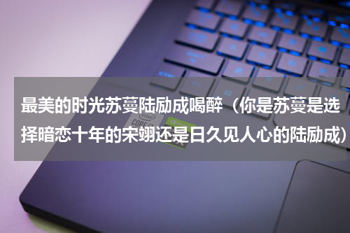 最美的时光苏蔓陆励成喝醉（你是苏蔓是选择暗恋十年的宋翊还是日久见人心的陆励成）
