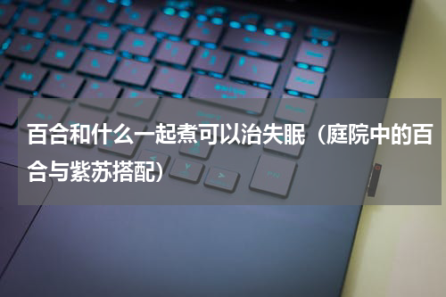 百合和什么一起煮可以治失眠（庭院中的百合与紫苏搭配）
