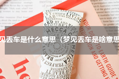 梦见丢车是什么意思（梦见丢车是啥意思）