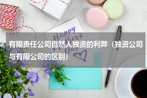 有限责任公司自然人独资的利弊（独资公司与有限公司的区别）