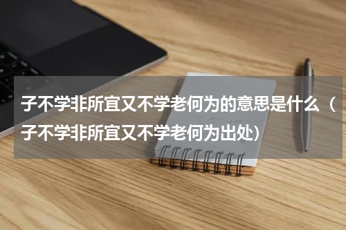 子不学非所宜又不学老何为的意思是什么（子不学非所宜又不学老何为出处）