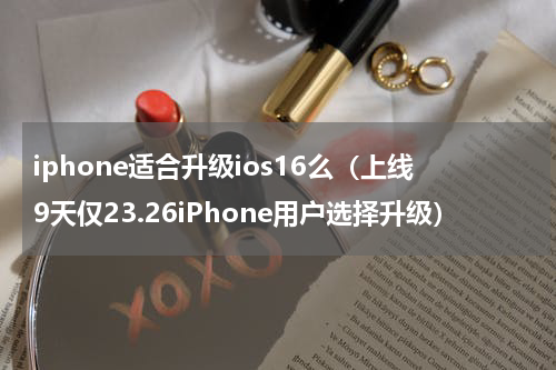 iphone适合升级ios16么（上线9天仅23.26iPhone用户选择升级）