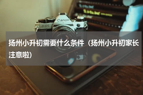扬州小升初需要什么条件（扬州小升初家长注意啦）