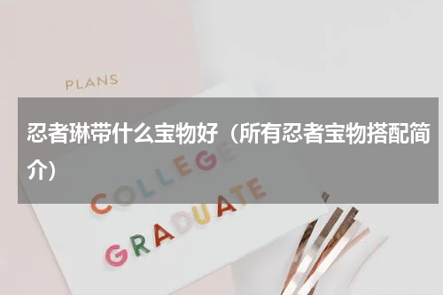 忍者琳带什么宝物好（所有忍者宝物搭配简介）