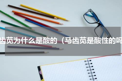 马齿苋为什么是酸的（马齿苋是酸性的吗）