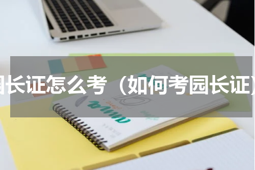 园长证怎么考（如何考园长证）