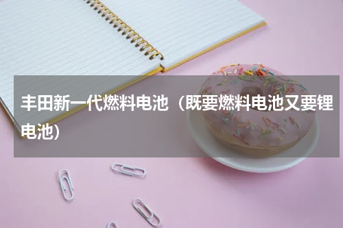 丰田新一代燃料电池（既要燃料电池又要锂电池）