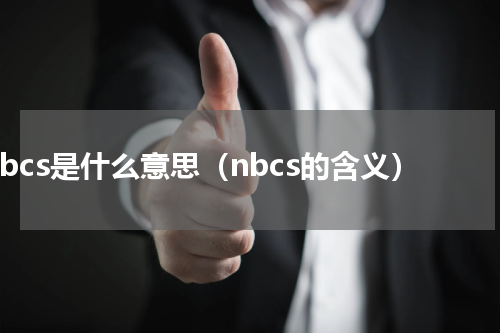 nbcs是什么意思（nbcs的含义）