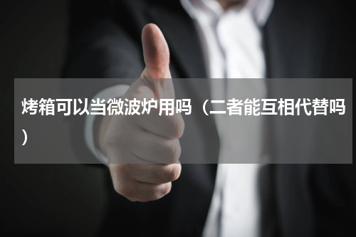 烤箱可以当微波炉用吗（二者能互相代替吗）