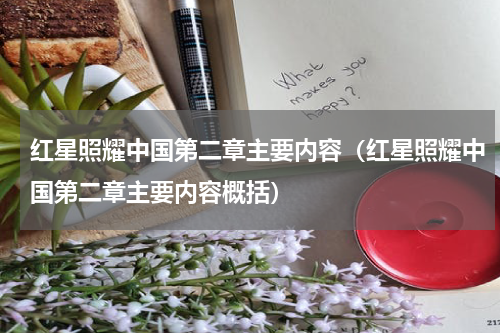 红星照耀中国第二章主要内容（红星照耀中国第二章主要内容概括）