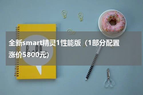 全新smart精灵1性能版（1部分配置涨价5800元）