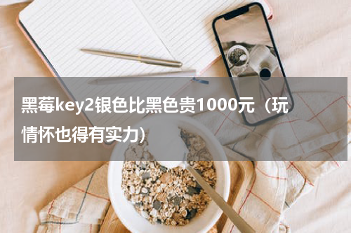 黑莓key2银色比黑色贵1000元（玩情怀也得有实力）