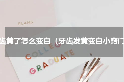 牙齿黄了怎么变白（牙齿发黄变白小窍门）