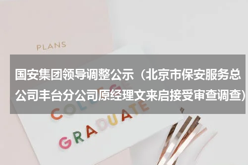 国安集团领导调整公示（北京市保安服务总公司丰台分公司原经理文来启接受审查调查）