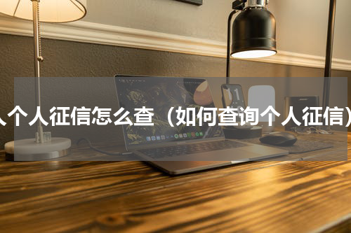 人个人征信怎么查（如何查询个人征信）