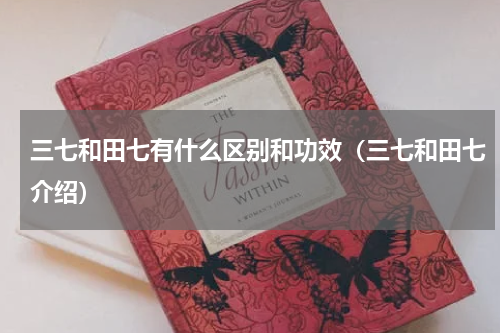 三七和田七有什么区别和功效（三七和田七介绍）