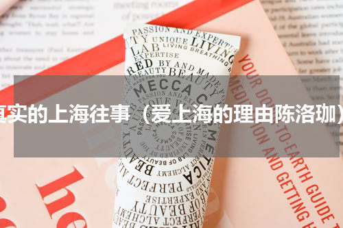 真实的上海往事（爱上海的理由陈洛珈）