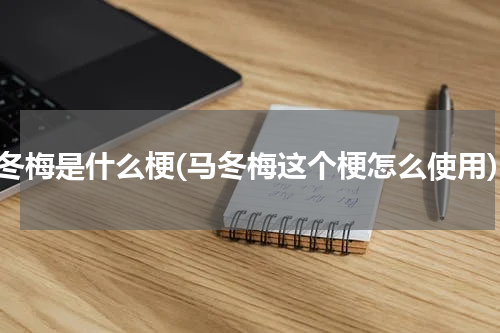 马冬梅是什么梗(马冬梅这个梗怎么使用)